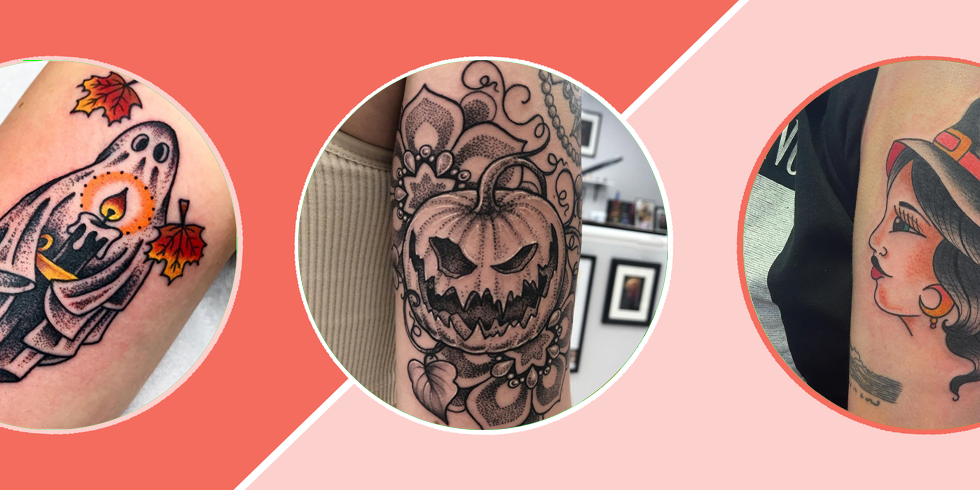 30 Best Halloween Tattoos - Cute and Scary Halloween Tattoo Ideas